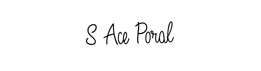 Here are the top 10 professional signature styles for the name S Ace Poral. These are the best autograph styles you can use for your name. S Ace Poral signature style 5 images and pictures png