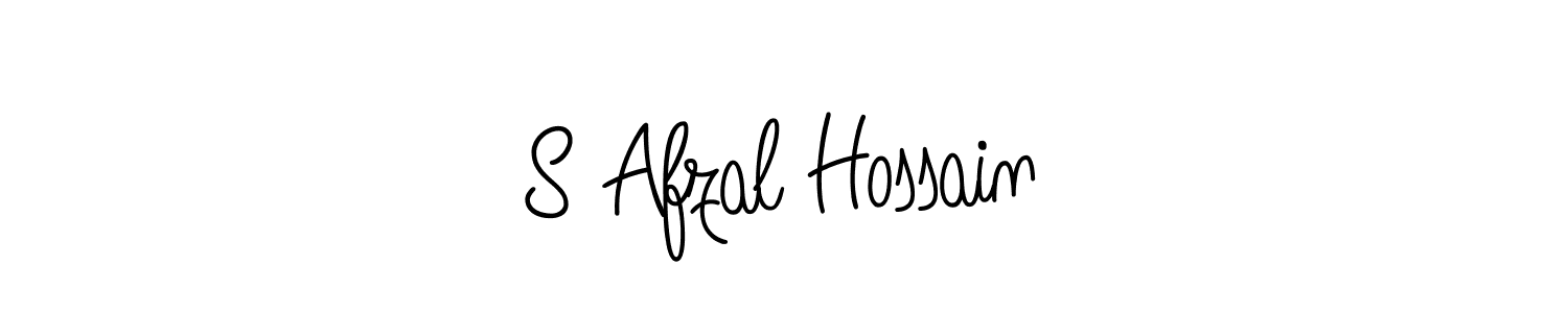 Make a beautiful signature design for name S Afzal Hossain. Use this online signature maker to create a handwritten signature for free. S Afzal Hossain signature style 5 images and pictures png