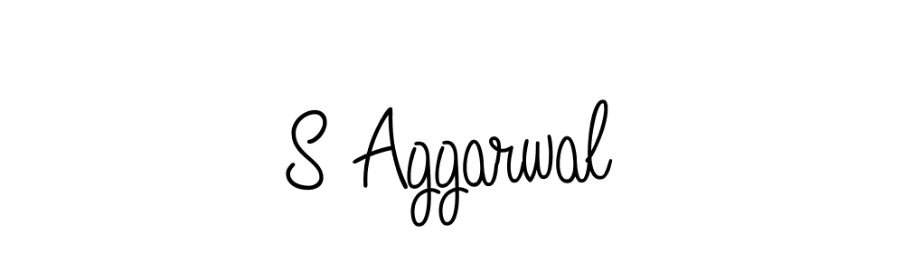 How to make S Aggarwal signature? Angelique-Rose-font-FFP is a professional autograph style. Create handwritten signature for S Aggarwal name. S Aggarwal signature style 5 images and pictures png