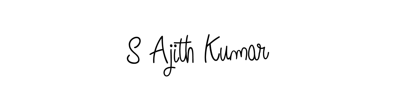 Also You can easily find your signature by using the search form. We will create S Ajith Kumar name handwritten signature images for you free of cost using Angelique-Rose-font-FFP sign style. S Ajith Kumar signature style 5 images and pictures png