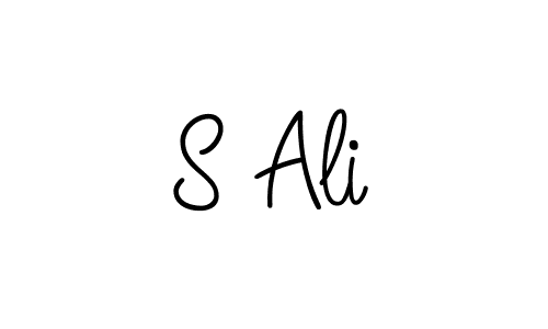 Once you've used our free online signature maker to create your best signature Angelique-Rose-font-FFP style, it's time to enjoy all of the benefits that S Ali name signing documents. S Ali signature style 5 images and pictures png