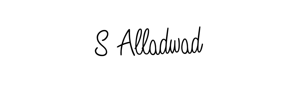 Best and Professional Signature Style for S Alladwad. Angelique-Rose-font-FFP Best Signature Style Collection. S Alladwad signature style 5 images and pictures png