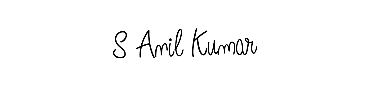 Also You can easily find your signature by using the search form. We will create S Anil Kumar name handwritten signature images for you free of cost using Angelique-Rose-font-FFP sign style. S Anil Kumar signature style 5 images and pictures png