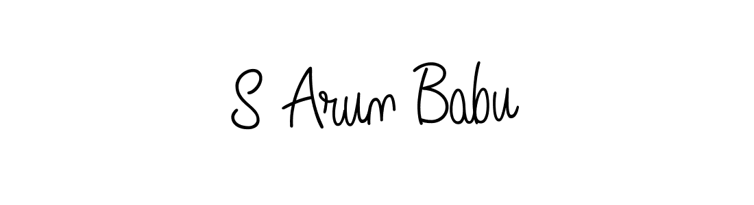 Best and Professional Signature Style for S Arun Babu. Angelique-Rose-font-FFP Best Signature Style Collection. S Arun Babu signature style 5 images and pictures png