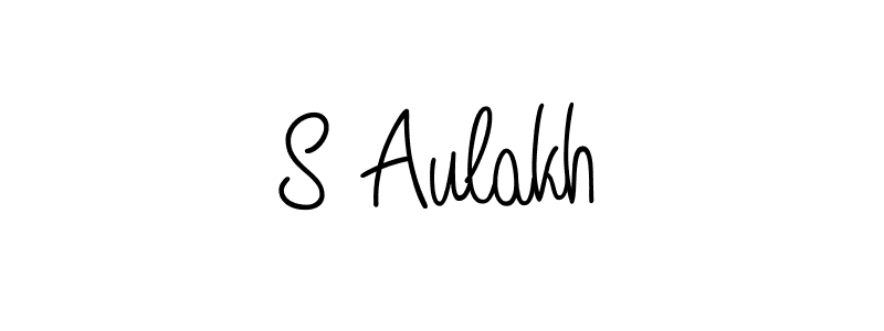 Best and Professional Signature Style for S Aulakh. Angelique-Rose-font-FFP Best Signature Style Collection. S Aulakh signature style 5 images and pictures png