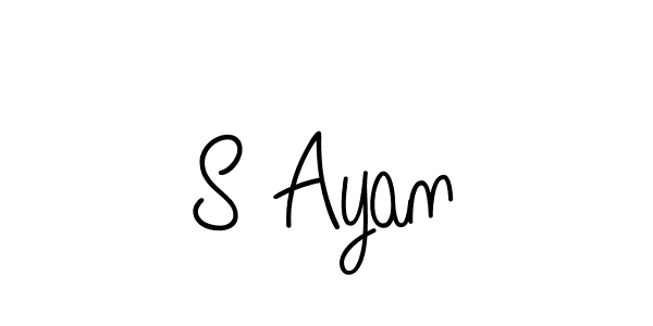 See photos of S Ayan official signature by Spectra . Check more albums & portfolios. Read reviews & check more about Angelique-Rose-font-FFP font. S Ayan signature style 5 images and pictures png
