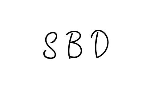 Design your own signature with our free online signature maker. With this signature software, you can create a handwritten (Angelique-Rose-font-FFP) signature for name S B D. S B D signature style 5 images and pictures png