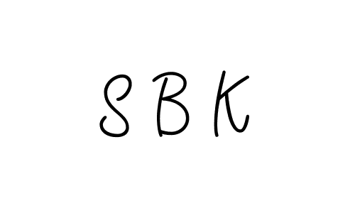 Check out images of Autograph of S B K name. Actor S B K Signature Style. Angelique-Rose-font-FFP is a professional sign style online. S B K signature style 5 images and pictures png