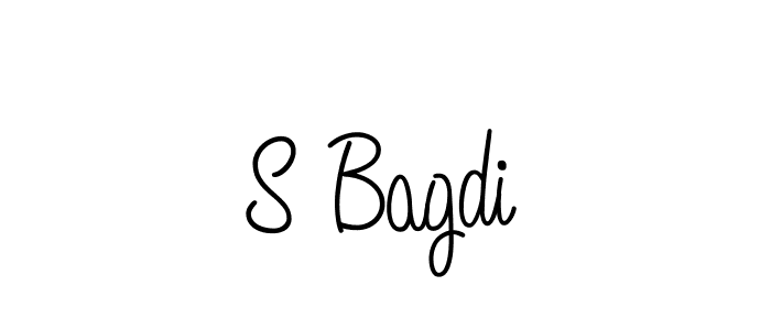 Angelique-Rose-font-FFP is a professional signature style that is perfect for those who want to add a touch of class to their signature. It is also a great choice for those who want to make their signature more unique. Get S Bagdi name to fancy signature for free. S Bagdi signature style 5 images and pictures png