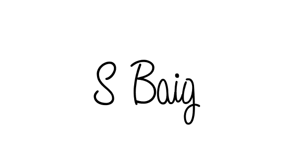 Here are the top 10 professional signature styles for the name S Baig. These are the best autograph styles you can use for your name. S Baig signature style 5 images and pictures png