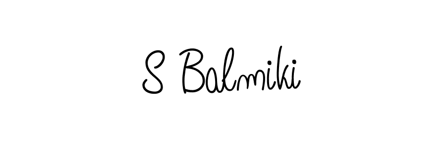 Make a short S Balmiki signature style. Manage your documents anywhere anytime using Angelique-Rose-font-FFP. Create and add eSignatures, submit forms, share and send files easily. S Balmiki signature style 5 images and pictures png