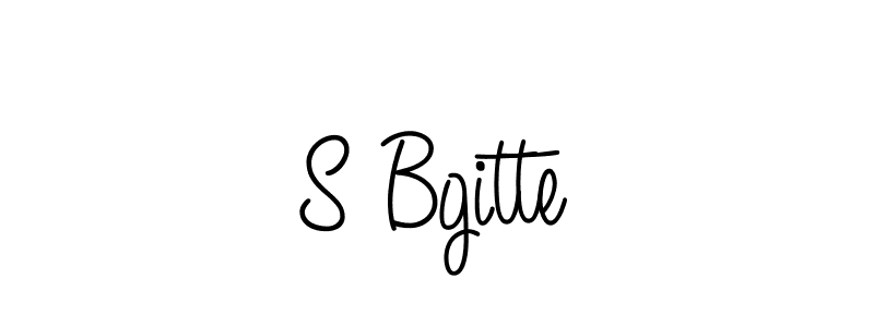 This is the best signature style for the S Bgitte name. Also you like these signature font (Angelique-Rose-font-FFP). Mix name signature. S Bgitte signature style 5 images and pictures png