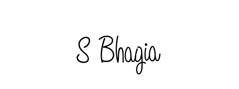 How to Draw S Bhagia signature style? Angelique-Rose-font-FFP is a latest design signature styles for name S Bhagia. S Bhagia signature style 5 images and pictures png