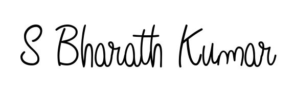 Turn your name S Bharath Kumar into a signature brand with Angelique-Rose-font-FFP styling. Download in standard PNG or transparent format anytime. S Bharath Kumar signature style 5 images and pictures png
