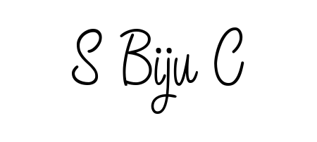 A dynamic signature style for S Biju C using Angelique-Rose-font-FFP script. Designed to look authentic, handwritten, and professional. S Biju C signature style 5 images and pictures png