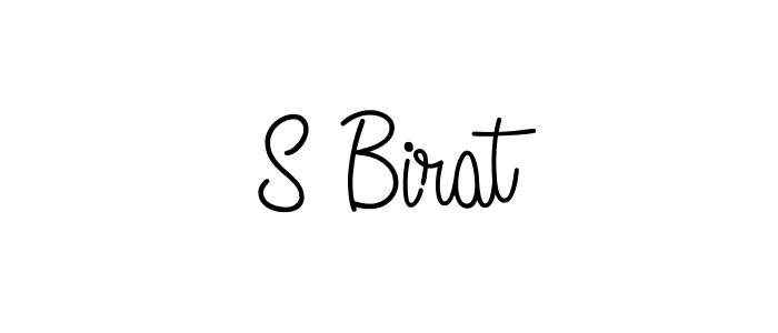 Check out images of Autograph of S Birat name. Actor S Birat Signature Style. Angelique-Rose-font-FFP is a professional sign style online. S Birat signature style 5 images and pictures png