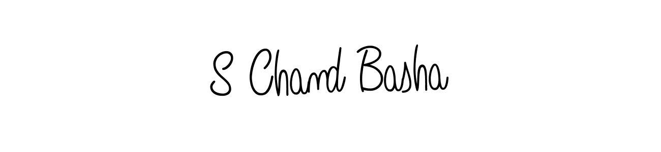 Make a beautiful signature design for name S Chand Basha. Use this online signature maker to create a handwritten signature for free. S Chand Basha signature style 5 images and pictures png