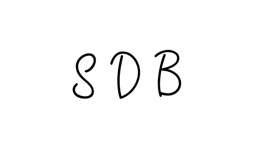 Create a beautiful signature design for name S D B. With this signature (Angelique-Rose-font-FFP) fonts, you can make a handwritten signature for free. S D B signature style 5 images and pictures png