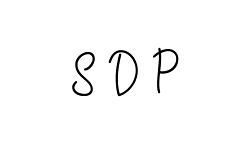The best way (Angelique-Rose-font-FFP) to make a short signature is to pick only two or three words in your name. The name S D P include a total of six letters. For converting this name. S D P signature style 5 images and pictures png