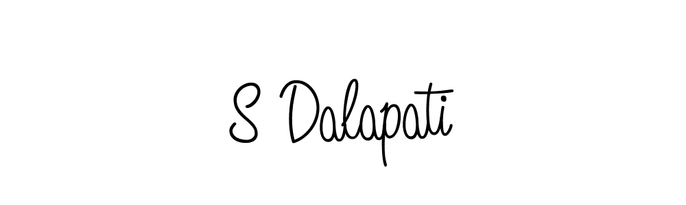 How to Draw S Dalapati signature style? Angelique-Rose-font-FFP is a latest design signature styles for name S Dalapati. S Dalapati signature style 5 images and pictures png