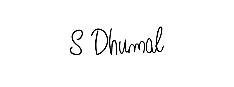 It looks lik you need a new signature style for name S Dhumal. Design unique handwritten (Angelique-Rose-font-FFP) signature with our free signature maker in just a few clicks. S Dhumal signature style 5 images and pictures png