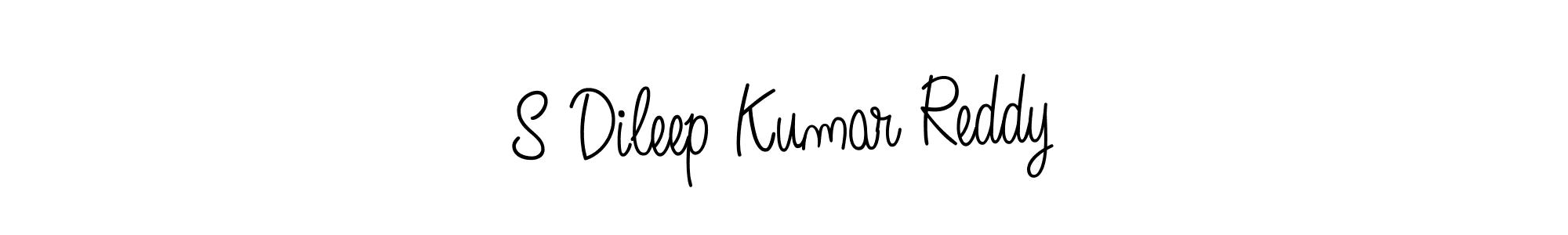 S Dileep Kumar Reddy stylish signature style. Best Handwritten Sign (Angelique-Rose-font-FFP) for my name. Handwritten Signature Collection Ideas for my name S Dileep Kumar Reddy. S Dileep Kumar Reddy signature style 5 images and pictures png