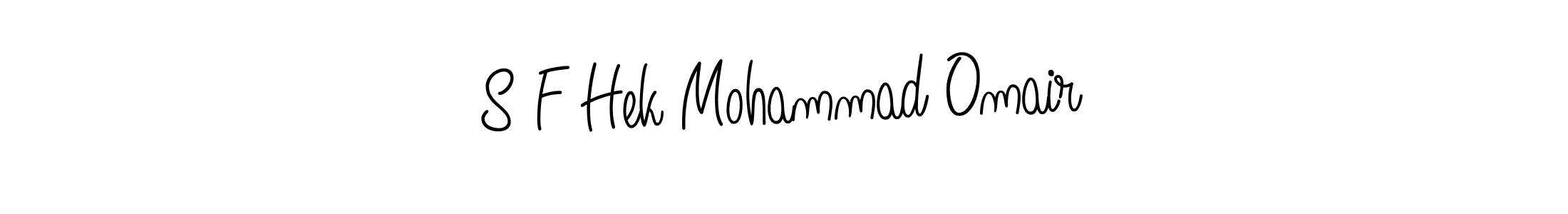 You can use this online signature creator to create a handwritten signature for the name S F Hek Mohammad Omair. This is the best online autograph maker. S F Hek Mohammad Omair signature style 5 images and pictures png