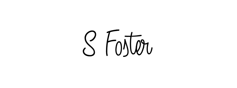 Also we have S Foster name is the best signature style. Create professional handwritten signature collection using Angelique-Rose-font-FFP autograph style. S Foster signature style 5 images and pictures png
