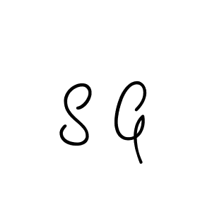 How to make S G name signature. Use Angelique-Rose-font-FFP style for creating short signs online. This is the latest handwritten sign. S G signature style 5 images and pictures png