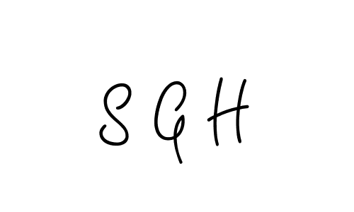 Make a beautiful signature design for name S G H. Use this online signature maker to create a handwritten signature for free. S G H signature style 5 images and pictures png