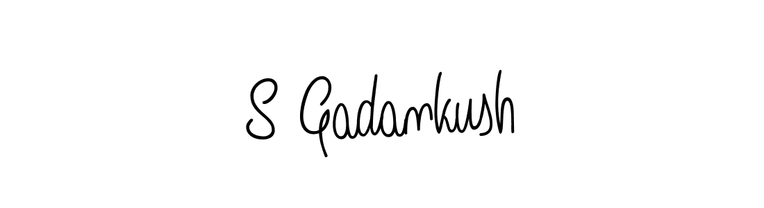 It looks lik you need a new signature style for name S Gadankush. Design unique handwritten (Angelique-Rose-font-FFP) signature with our free signature maker in just a few clicks. S Gadankush signature style 5 images and pictures png