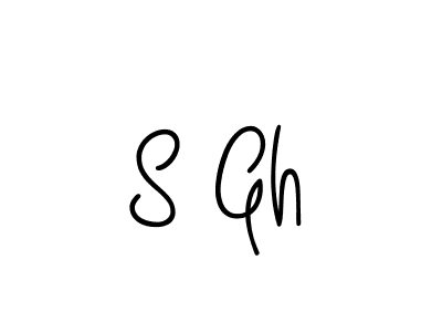Also You can easily find your signature by using the search form. We will create S Gh name handwritten signature images for you free of cost using Angelique-Rose-font-FFP sign style. S Gh signature style 5 images and pictures png