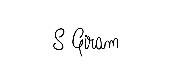 Make a short S Giram signature style. Manage your documents anywhere anytime using Angelique-Rose-font-FFP. Create and add eSignatures, submit forms, share and send files easily. S Giram signature style 5 images and pictures png