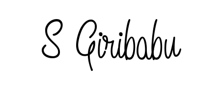 Turn your name S Giribabu into a signature brand with Angelique-Rose-font-FFP styling. Download in standard PNG or transparent format anytime. S Giribabu signature style 5 images and pictures png