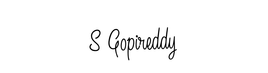 Here are the top 10 professional signature styles for the name S Gopireddy. These are the best autograph styles you can use for your name. S Gopireddy signature style 5 images and pictures png