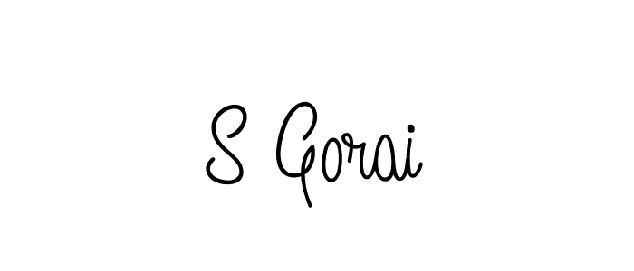 Once you've used our free online signature maker to create your best signature Angelique-Rose-font-FFP style, it's time to enjoy all of the benefits that S Gorai name signing documents. S Gorai signature style 5 images and pictures png