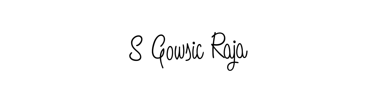 Also You can easily find your signature by using the search form. We will create S Gowsic Raja name handwritten signature images for you free of cost using Angelique-Rose-font-FFP sign style. S Gowsic Raja signature style 5 images and pictures png