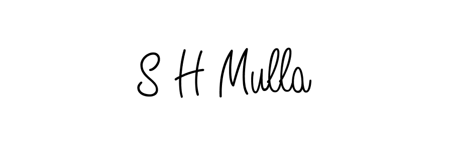 Here are the top 10 professional signature styles for the name S H Mulla. These are the best autograph styles you can use for your name. S H Mulla signature style 5 images and pictures png