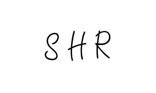 How to make S H R signature? Angelique-Rose-font-FFP is a professional autograph style. Create handwritten signature for S H R name. S H R signature style 5 images and pictures png