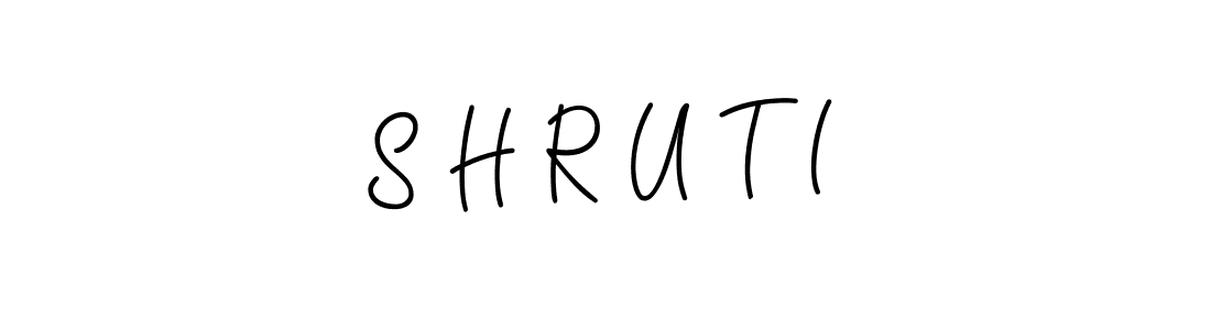 Make a beautiful signature design for name S H R U T I. Use this online signature maker to create a handwritten signature for free. S H R U T I signature style 5 images and pictures png