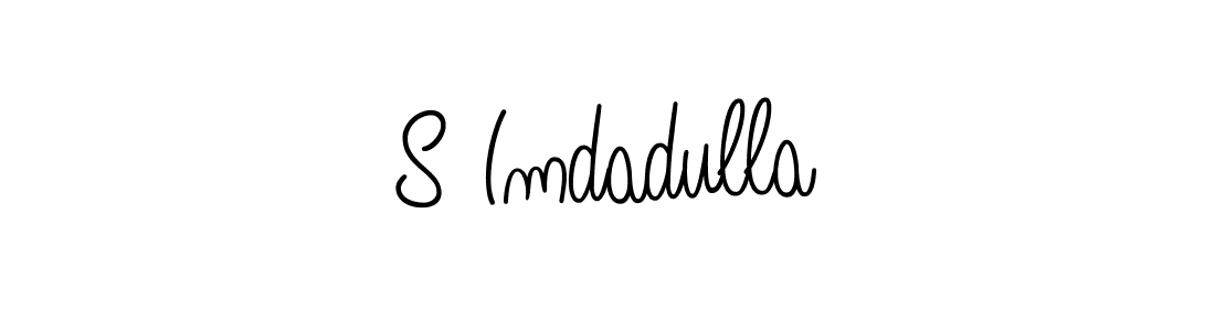 How to make S Imdadulla signature? Angelique-Rose-font-FFP is a professional autograph style. Create handwritten signature for S Imdadulla name. S Imdadulla signature style 5 images and pictures png