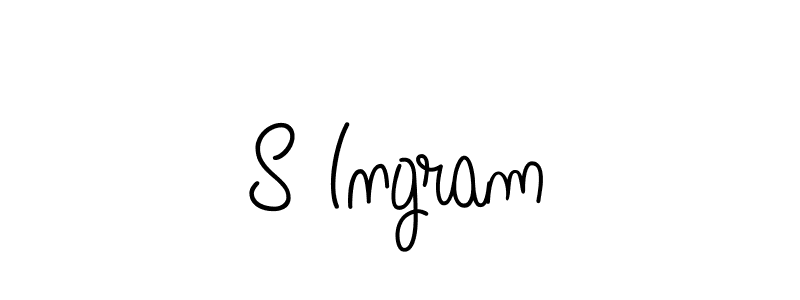 Make a beautiful signature design for name S Ingram. With this signature (Angelique-Rose-font-FFP) style, you can create a handwritten signature for free. S Ingram signature style 5 images and pictures png