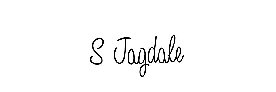 Also we have S Jagdale name is the best signature style. Create professional handwritten signature collection using Angelique-Rose-font-FFP autograph style. S Jagdale signature style 5 images and pictures png