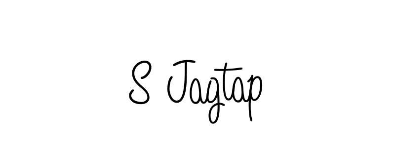 Also You can easily find your signature by using the search form. We will create S Jagtap name handwritten signature images for you free of cost using Angelique-Rose-font-FFP sign style. S Jagtap signature style 5 images and pictures png