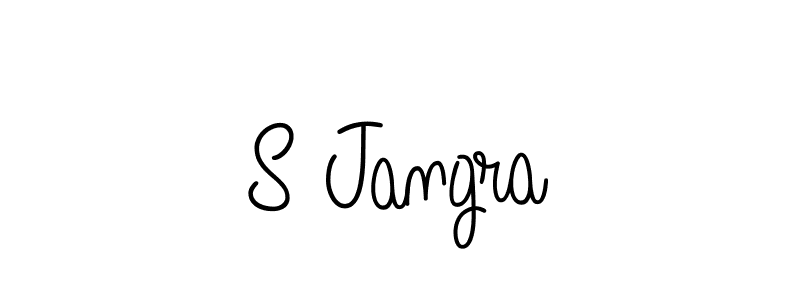 It looks lik you need a new signature style for name S Jangra. Design unique handwritten (Angelique-Rose-font-FFP) signature with our free signature maker in just a few clicks. S Jangra signature style 5 images and pictures png