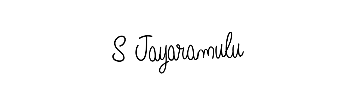 You can use this online signature creator to create a handwritten signature for the name S Jayaramulu. This is the best online autograph maker. S Jayaramulu signature style 5 images and pictures png