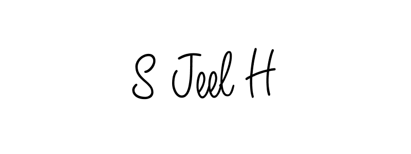 This is the best signature style for the S Jeel H name. Also you like these signature font (Angelique-Rose-font-FFP). Mix name signature. S Jeel H signature style 5 images and pictures png