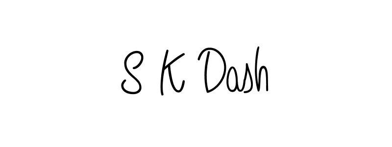 Similarly Angelique-Rose-font-FFP is the best handwritten signature design. Signature creator online .You can use it as an online autograph creator for name S K Dash. S K Dash signature style 5 images and pictures png