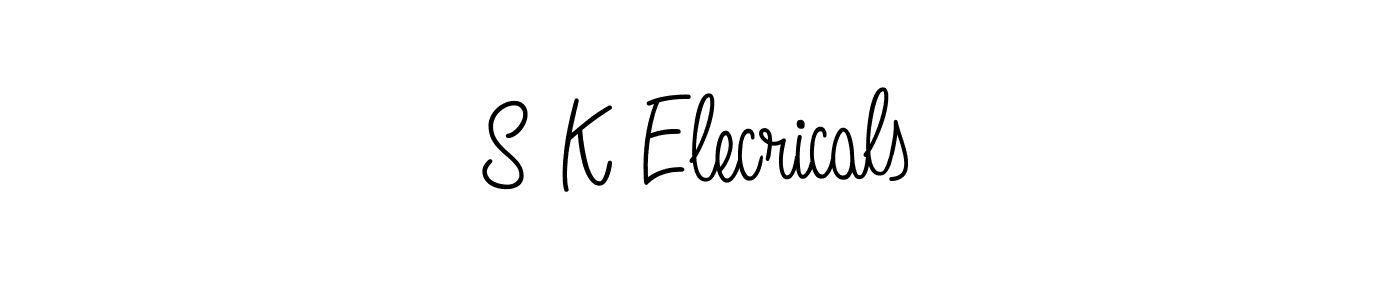 This is the best signature style for the S K Elecricals name. Also you like these signature font (Angelique-Rose-font-FFP). Mix name signature. S K Elecricals signature style 5 images and pictures png