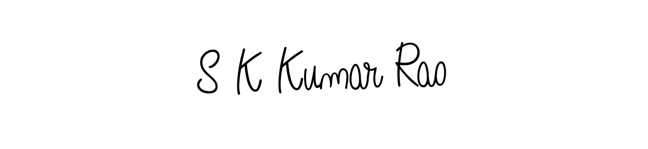 Also we have S K Kumar Rao name is the best signature style. Create professional handwritten signature collection using Angelique-Rose-font-FFP autograph style. S K Kumar Rao signature style 5 images and pictures png
